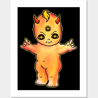 Kewpie Demon Baby Doll Posters and Art